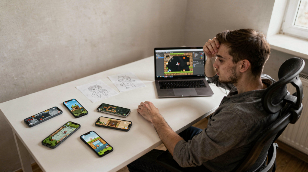 Главные ошибки при создании первых мобильных игр