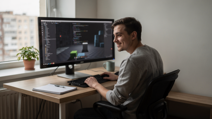 Как написать первый игровой скрипт на C# в Unity